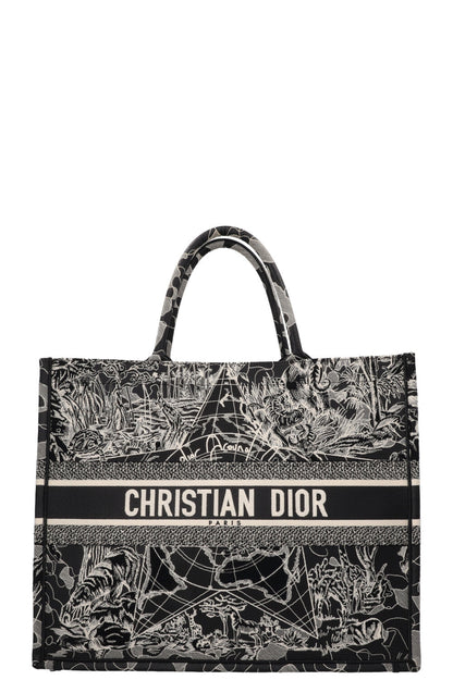 Christian Dior Around The World Large Book Tote Bag
