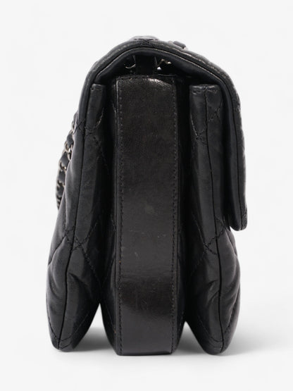 Chanel Lambskin Black Shoulder Bag Style 19