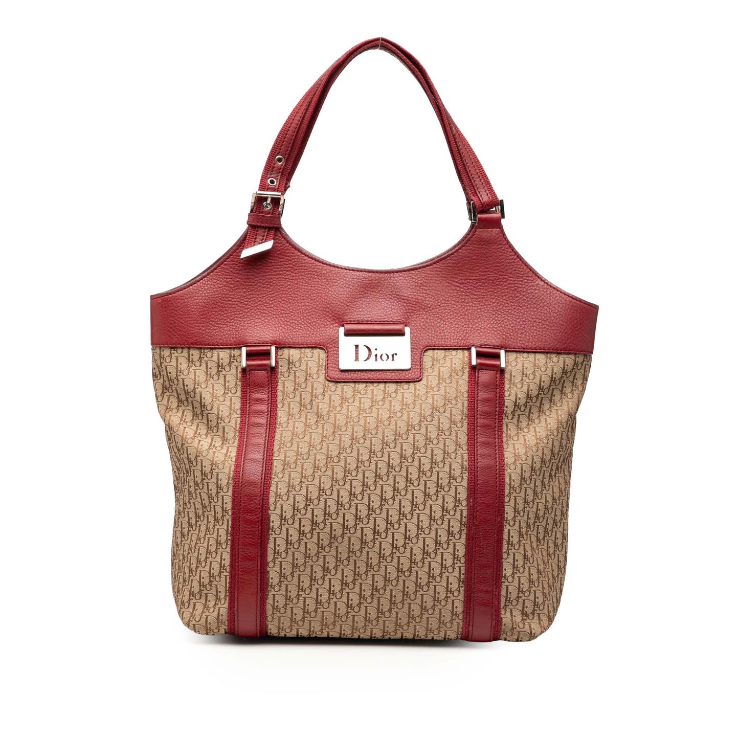 Brown Dior Diorissimo Trotter Canvas Street Chic Tote