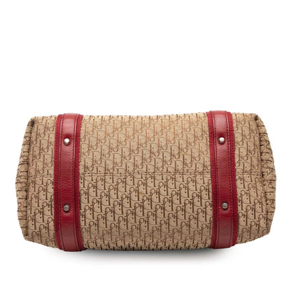 Brown Dior Diorissimo Trotter Canvas Street Chic Tote