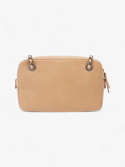 Chanel Coco Break Camera Bag Beige Caviar Leather