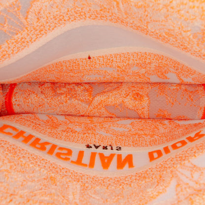 Orange Dior Mini Canvas Embroidered Dioriviera Toile De Jouy Book Tote Handbag