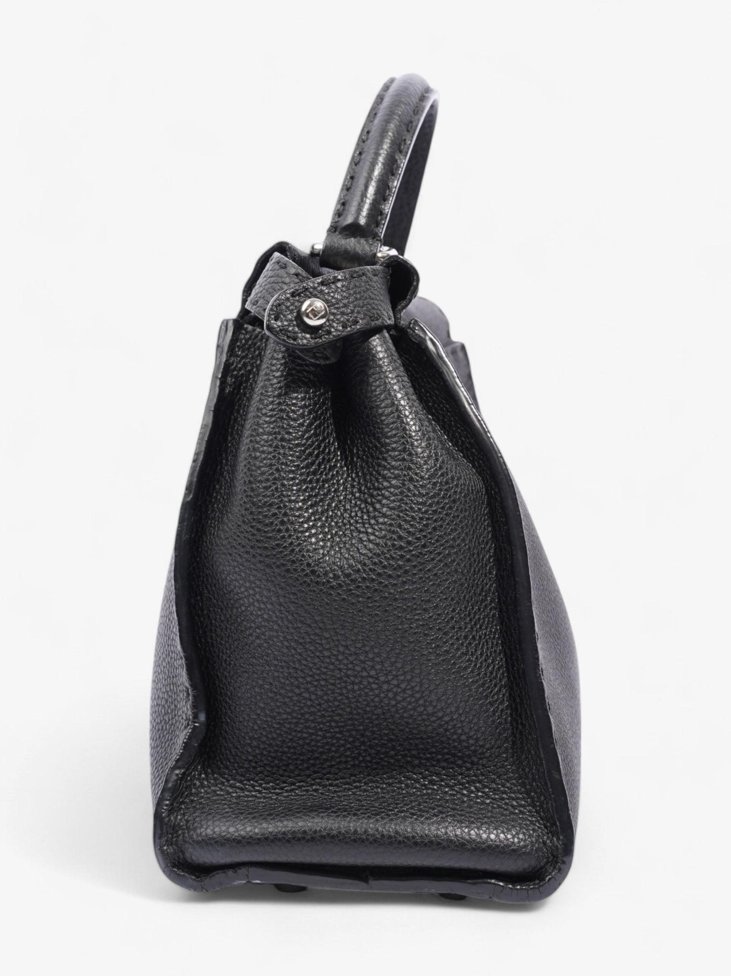 Fendi Peekaboo Leather Black Handbag