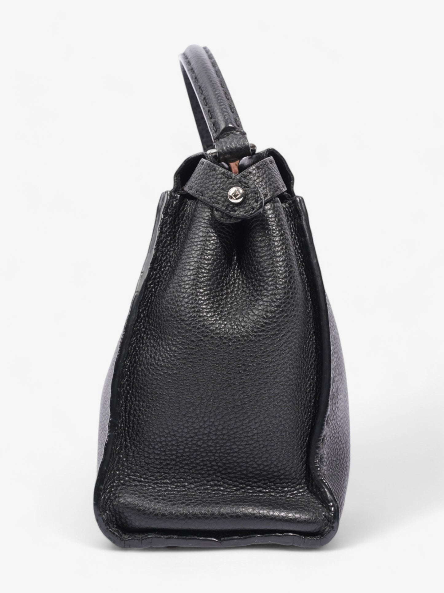 Fendi Peekaboo Leather Black Handbag
