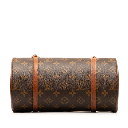 Brown Louis Vuitton Monogram Papillon 26 HandBag