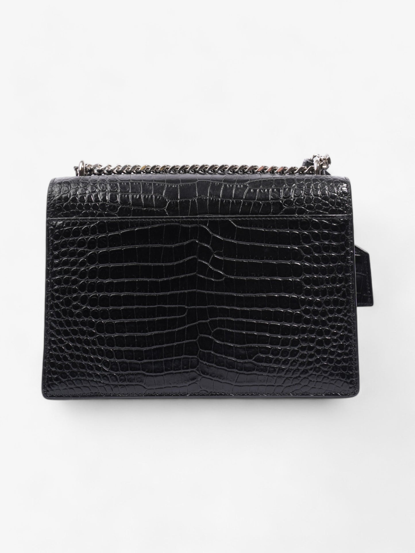 Saint Laurent Sunset Leather Black Shoulder Bag Style 9