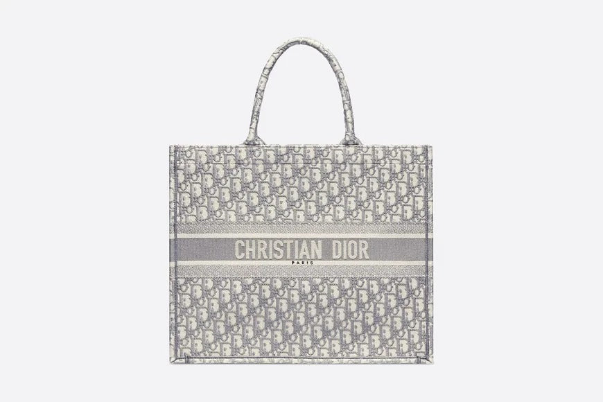 Dior Book Tote Leather Tote Bag