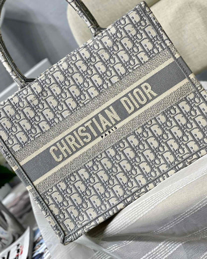 Dior Book Tote Leather Tote Bag