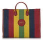 Gucci Baiadera Stripe Canvas Satchel (SHG-ddvpMT)