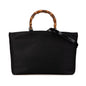 Gucci Bamboo Canvas Satchel