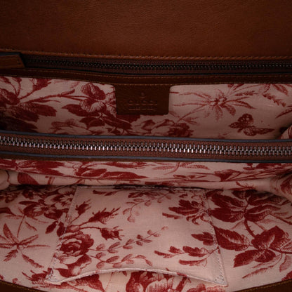 Gucci Calfskin Animalier Shoulder Bag