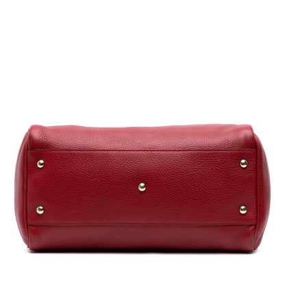Gucci Calfskin Bamboo Shopper Boston