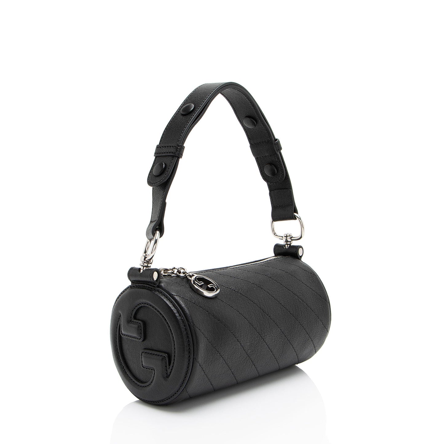 Gucci Calfskin Blondie Mini Barrel Bag