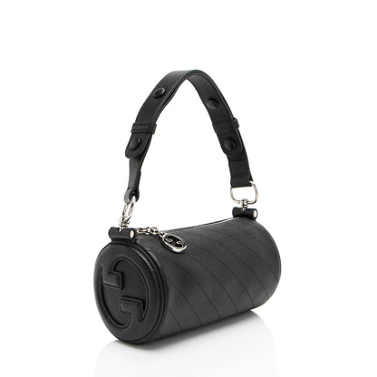 Gucci Calfskin Blondie Mini Barrel Bag