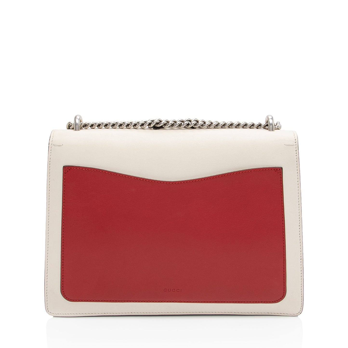 Gucci Calfskin Embroidered Dionysus Bee Medium Shoulder Bag