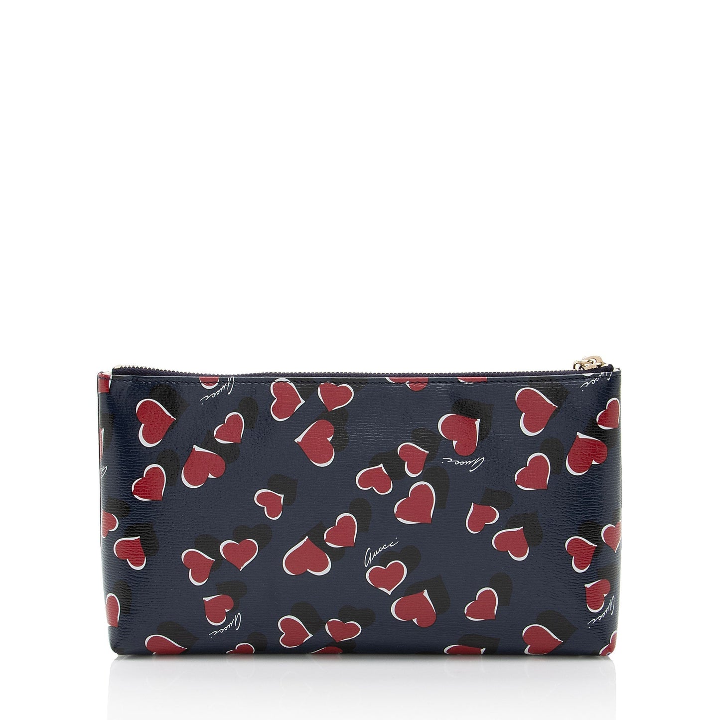 Gucci Calfskin Heartbeat Large Pouch