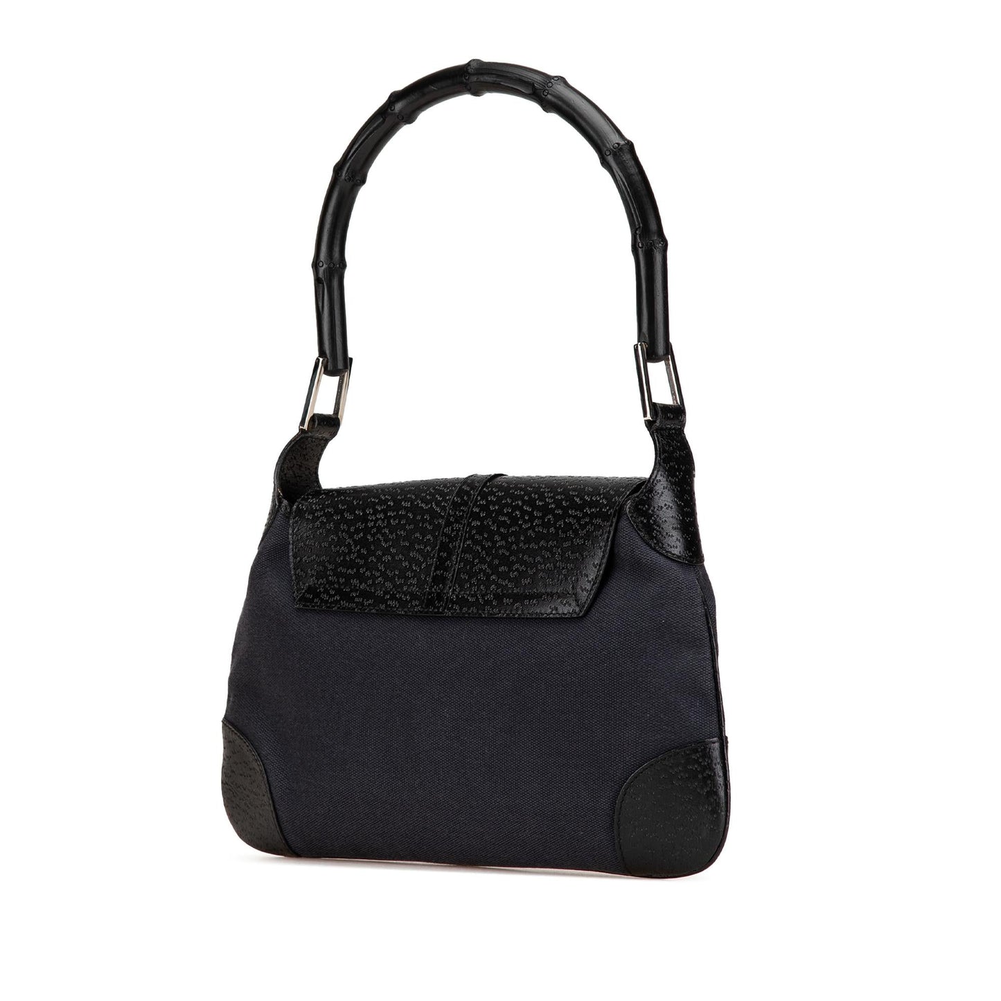 Gucci Canvas Bamboo Jackie Hobo