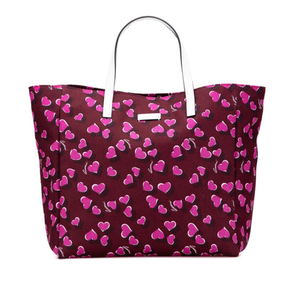 Gucci Canvas Heartbeat Tote