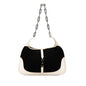 Gucci Canvas Jackie Chain Shoulder Bag (SHG-MLndgI)