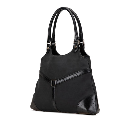 Gucci Canvas Reins Shoulder Bag