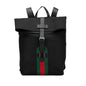 Gucci Canvas Techno Web Fold Over Backpack (SHG-CrNcTN)