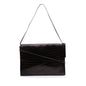 Gucci Croc Embossed Leather Broadway Envelope Shoulder Bag