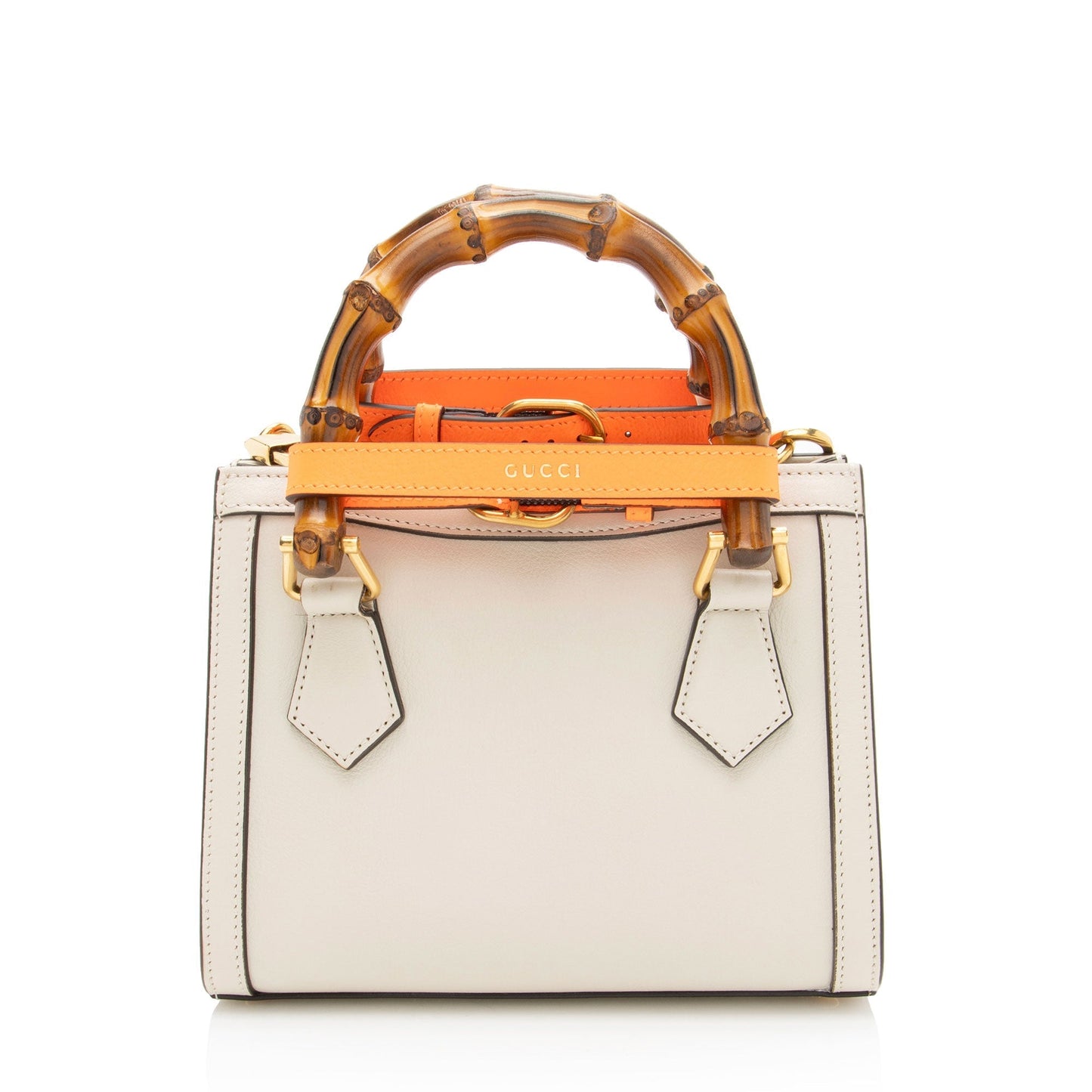 Gucci Cuir Leather Diana Mini Tote