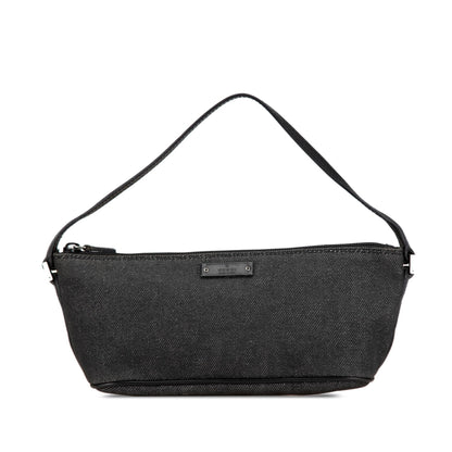 Gucci Denim Boat Shoulder Bag (SHG-WHYtiK)