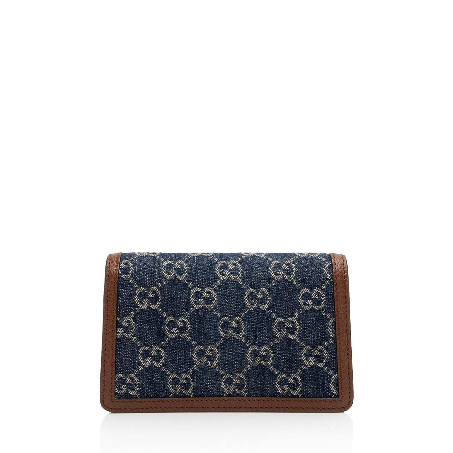 Gucci Denim Dionysus Super Mini Shoulder Bag (SHF-9gWZMu)