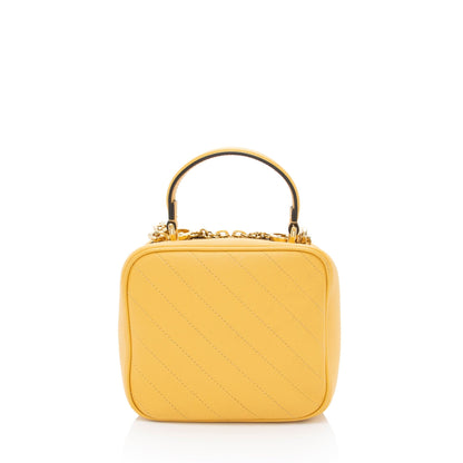 Gucci Diagonal Stitched Calfskin Blondie Top Handle