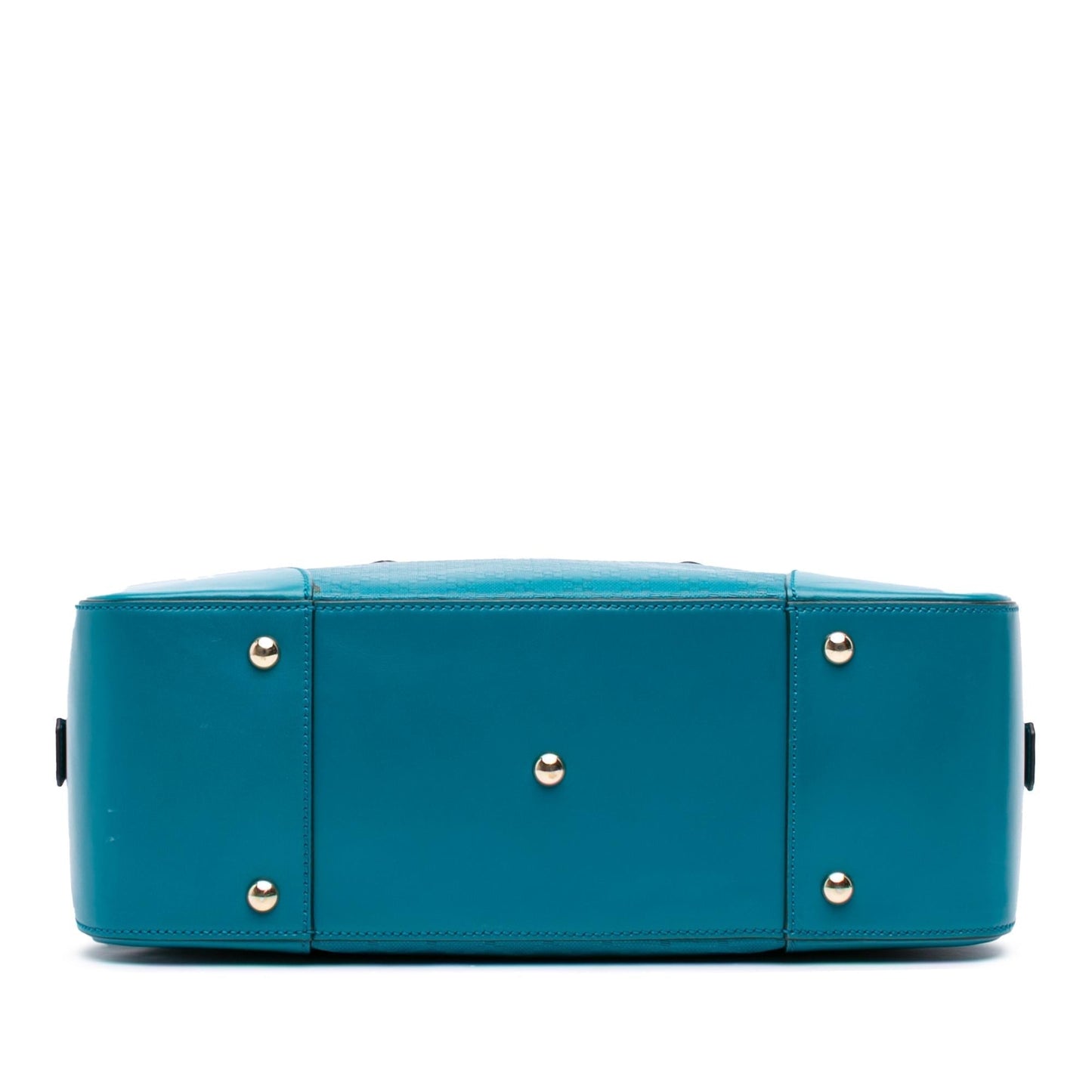Gucci Diamante Bright Leather Satchel