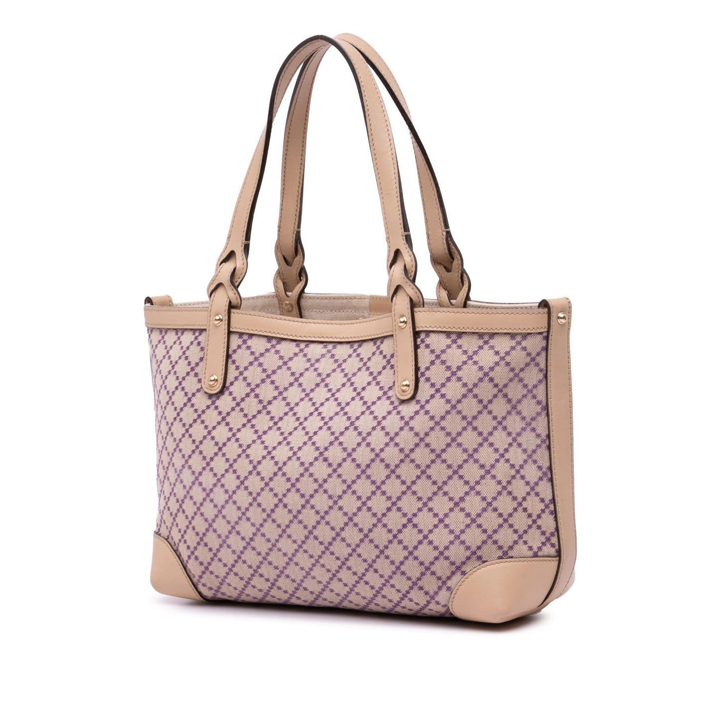 Gucci Diamante Canvas Craft Tote