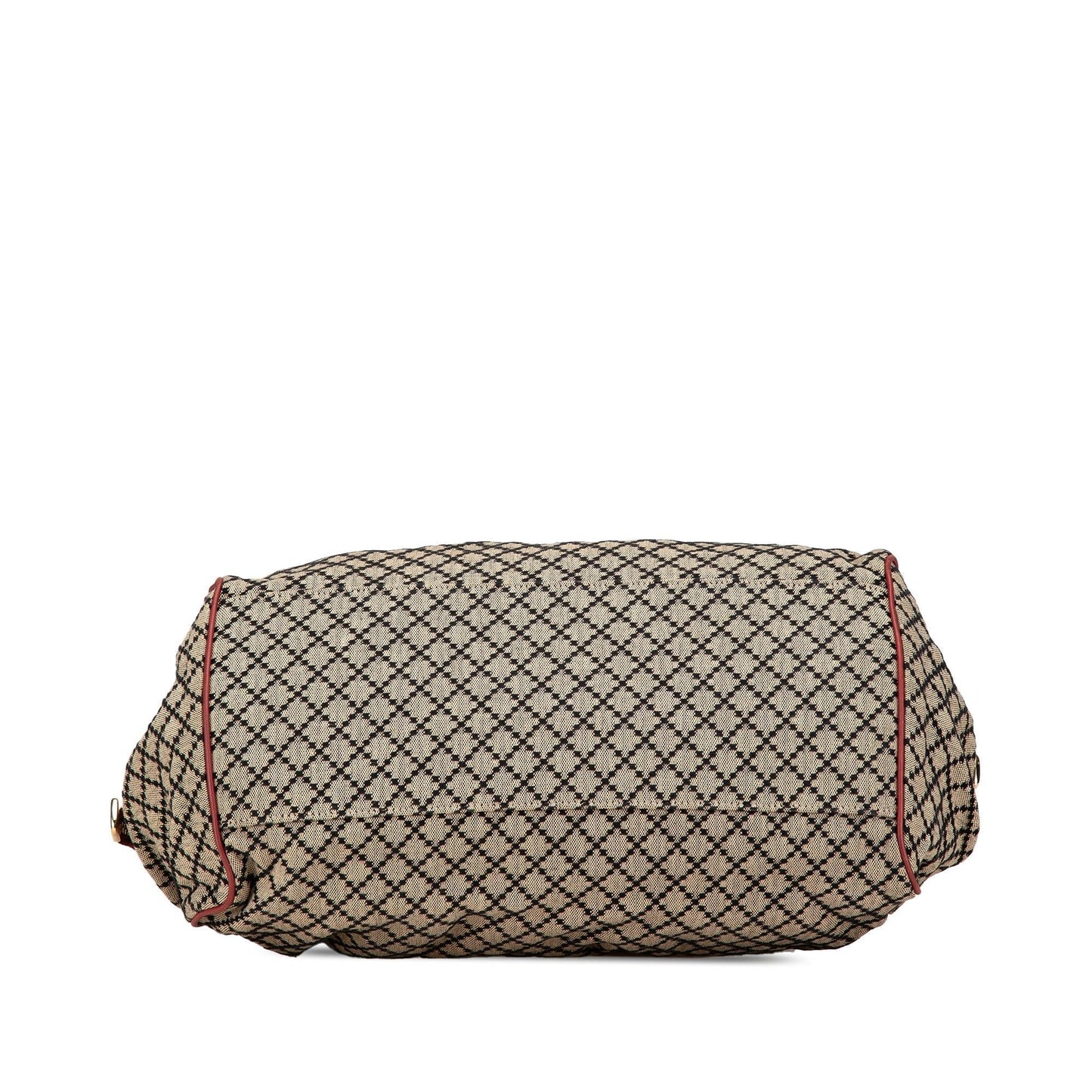 Gucci Diamante Canvas Sukey Satchel