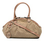 Gucci Diamante Canvas Sukey Satchel