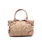 Gucci Diamante Canvas Sukey Satchel