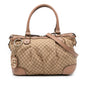 Gucci Diamante Canvas Sukey Satchel