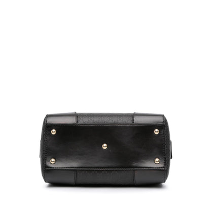 Gucci Diamante Leather Boston Bag