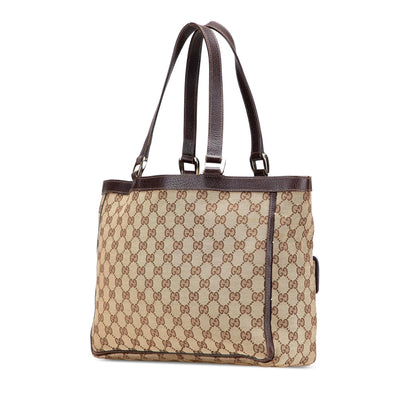 Gucci GG Canvas Abbey D Ring Pocket Tote
