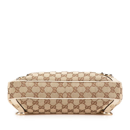 Gucci GG Canvas Abbey D Ring Shoulder Bag