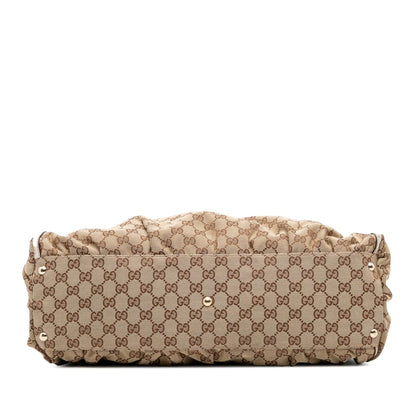 Gucci GG Canvas Abbey D Ring Shoulder Bag