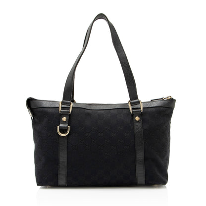 Gucci GG Canvas Abbey Small Tote
