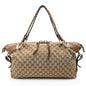 Gucci GG Canvas Bamboo Bar Medium Tote