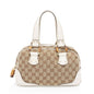 Gucci GG Canvas Bamboo Mini Satchel (SHF-yKtYU5)