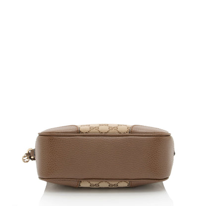 Gucci GG Canvas Bree Mini Messenger