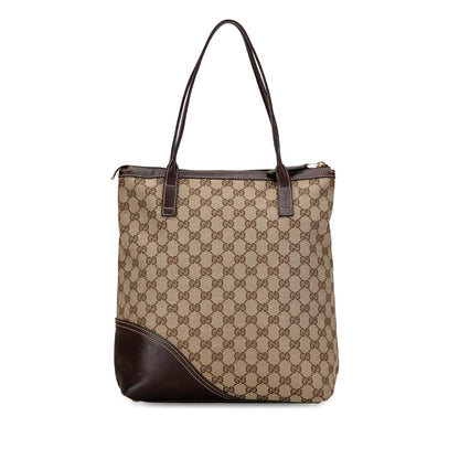 Gucci GG Canvas Britt Tote Bag (SHG-Iug8NH)