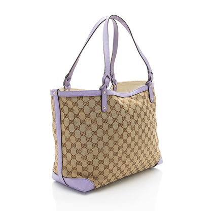 Gucci GG Canvas Craft Medium Tote