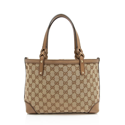 Gucci GG Canvas Craft Small Tote