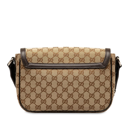 Gucci GG Canvas Crossbody Bag (SHG-aoKGif)