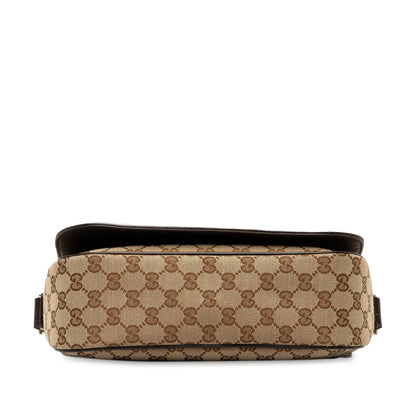 Gucci GG Canvas Crossbody Bag (SHG-aoKGif)