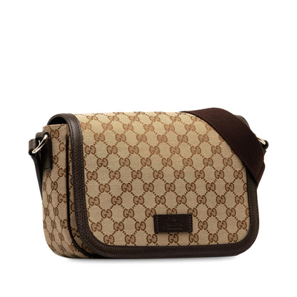 Gucci GG Canvas Crossbody Bag (SHG-aoKGif)
